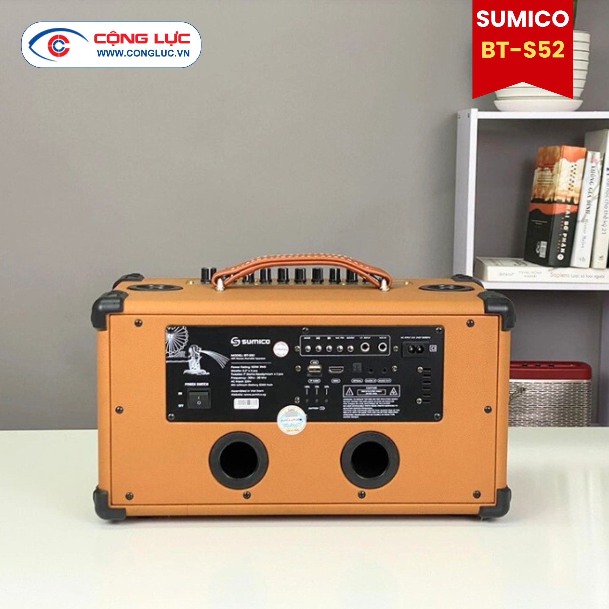 Loa Karaoke Di Động Sumico BT-S52