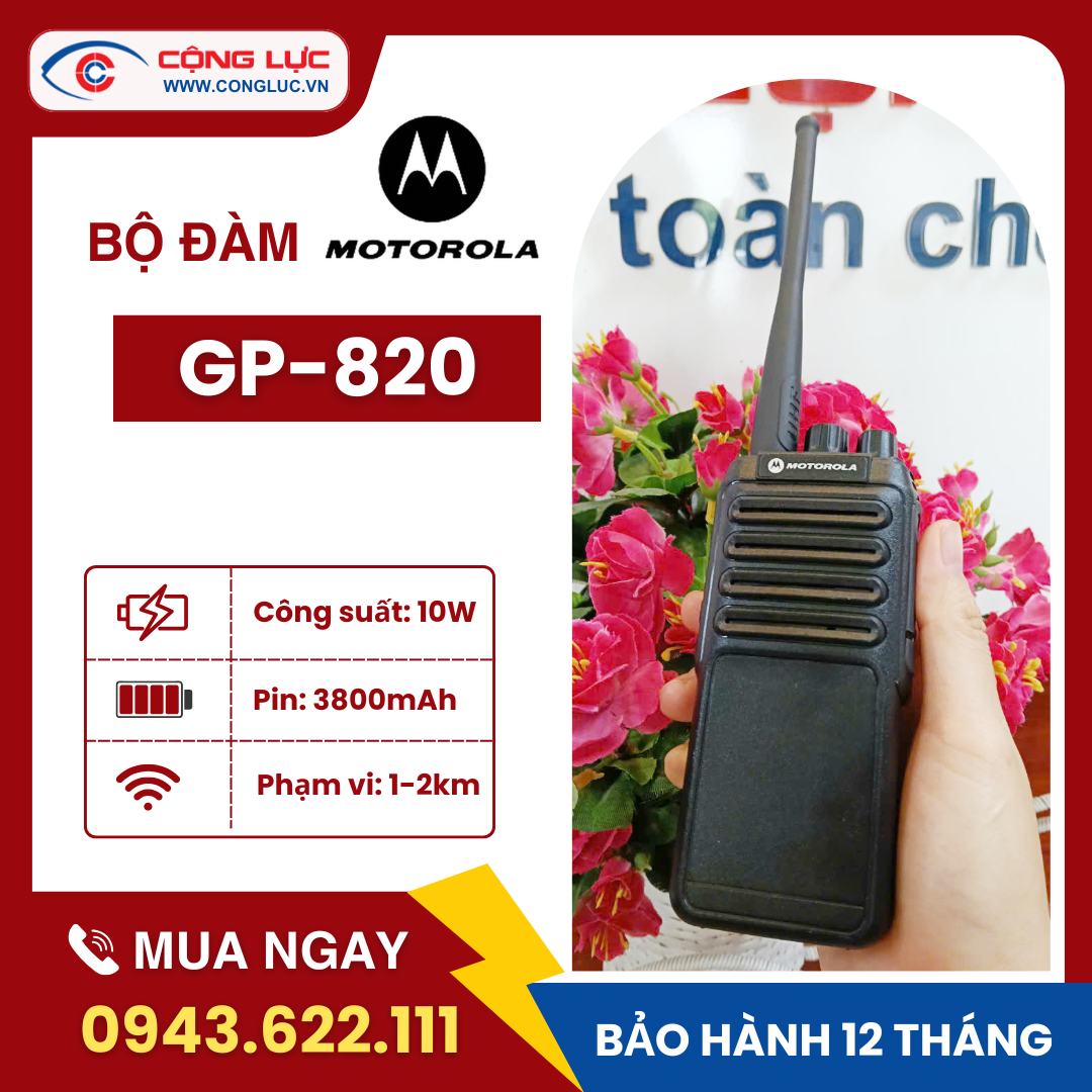 Bộ Đàm Motorola GP-820