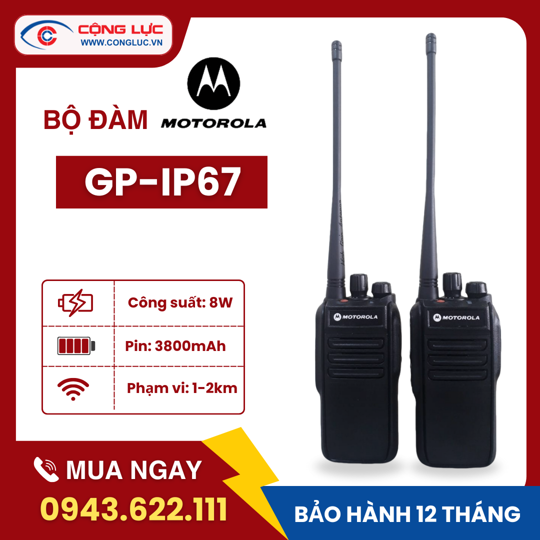 Bộ Đàm Motorola GP-IP67
