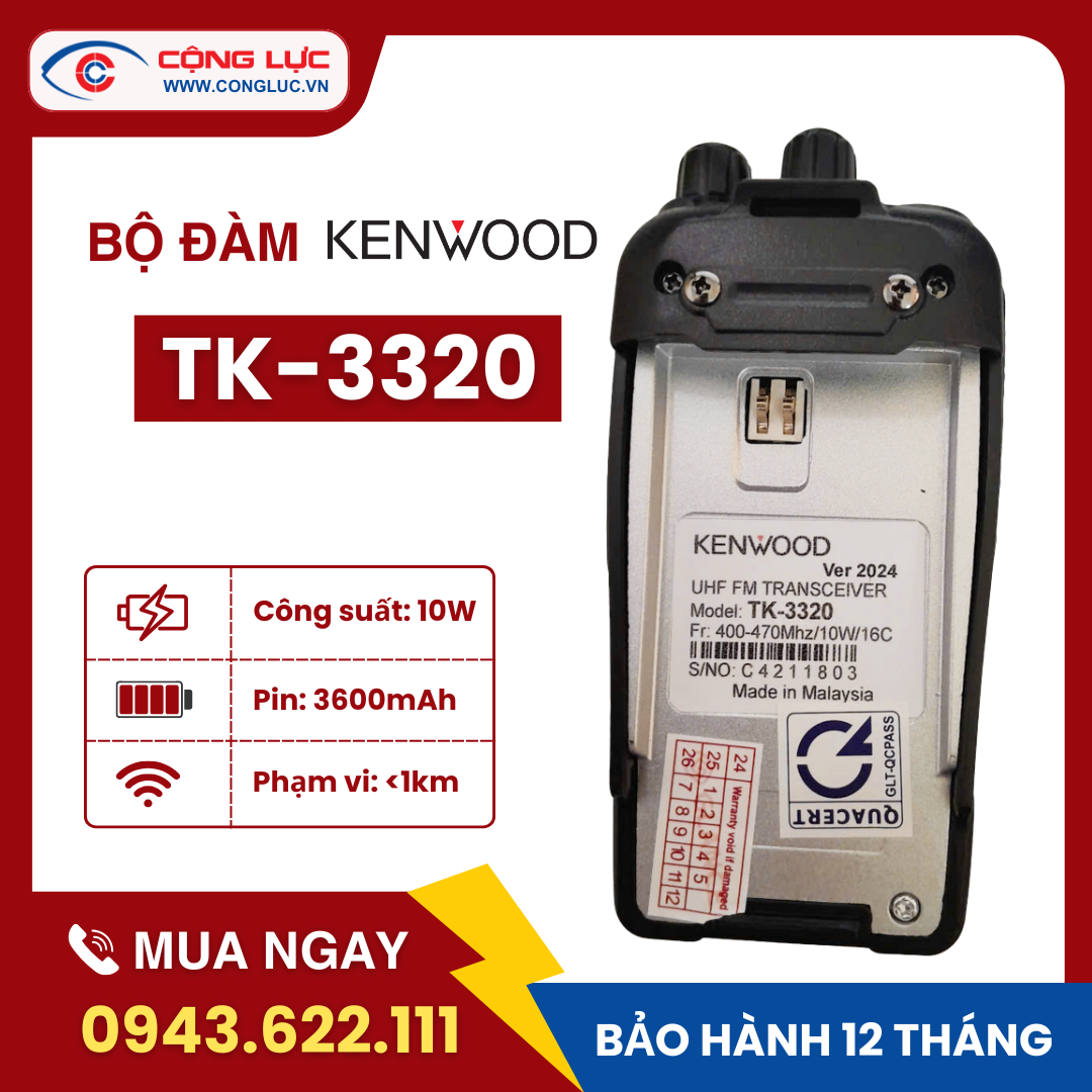 Bộ đàm Kenwood TK-3320
