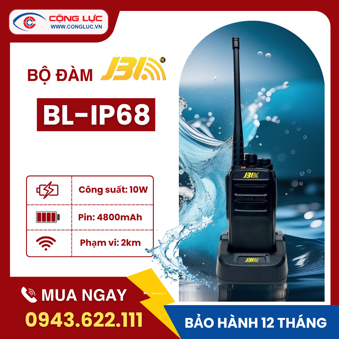 Máy Bộ Đàm Chống Nước JBL BL-IP68