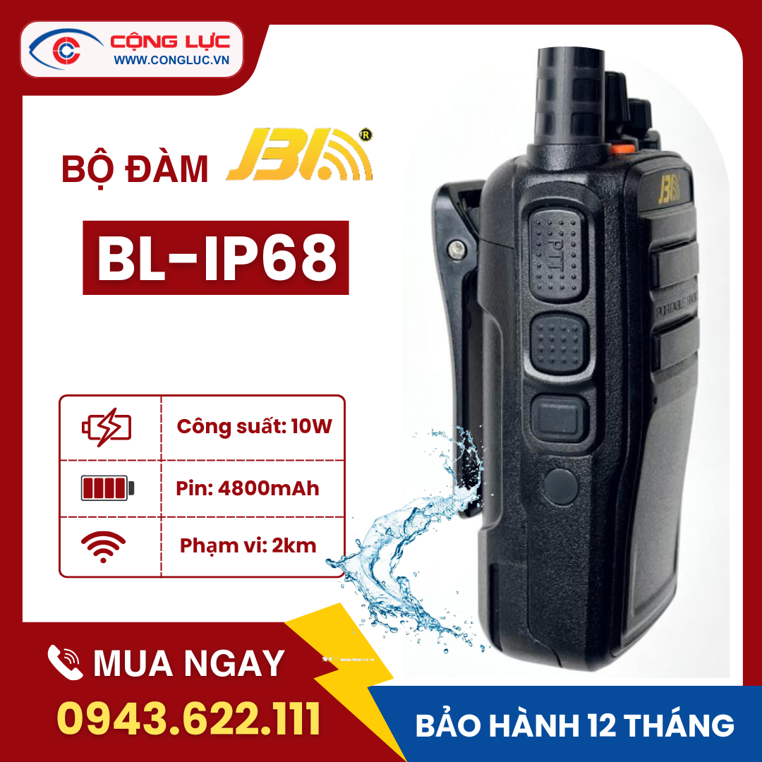 Máy Bộ Đàm Chống Nước JBL BL-IP68