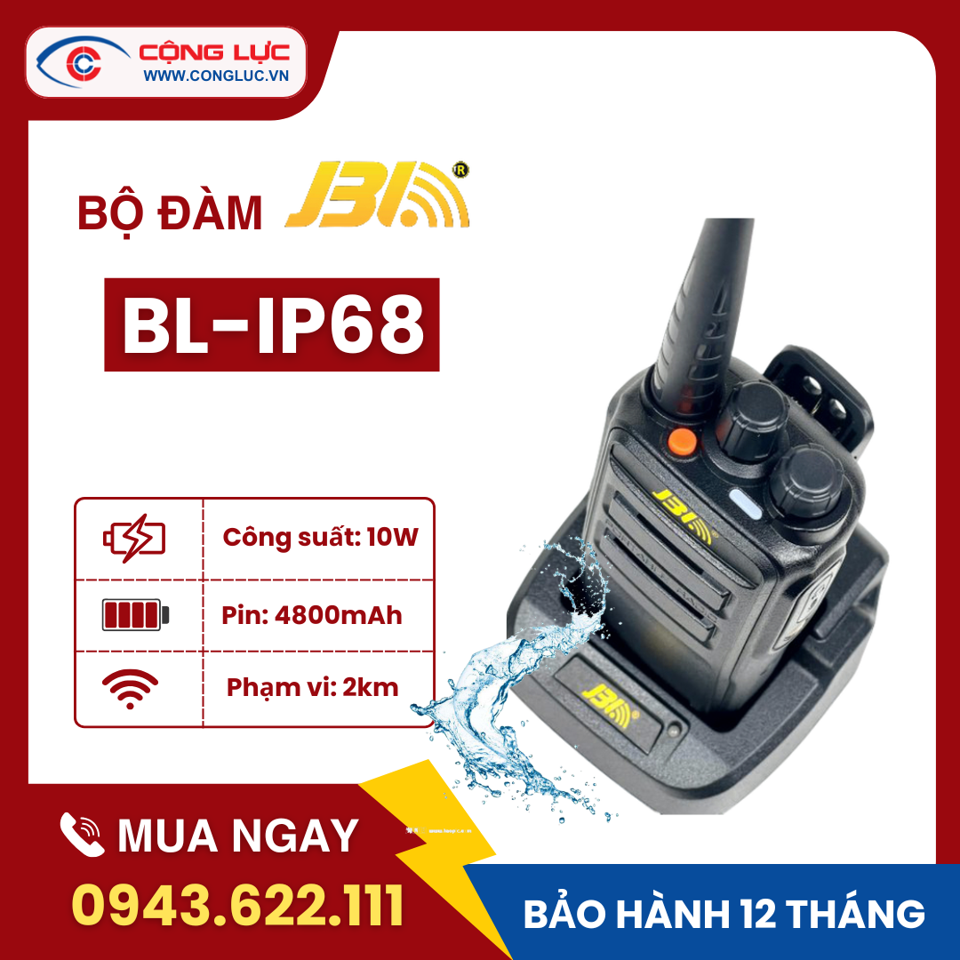 Máy Bộ Đàm Chống Nước JBL BL-IP68