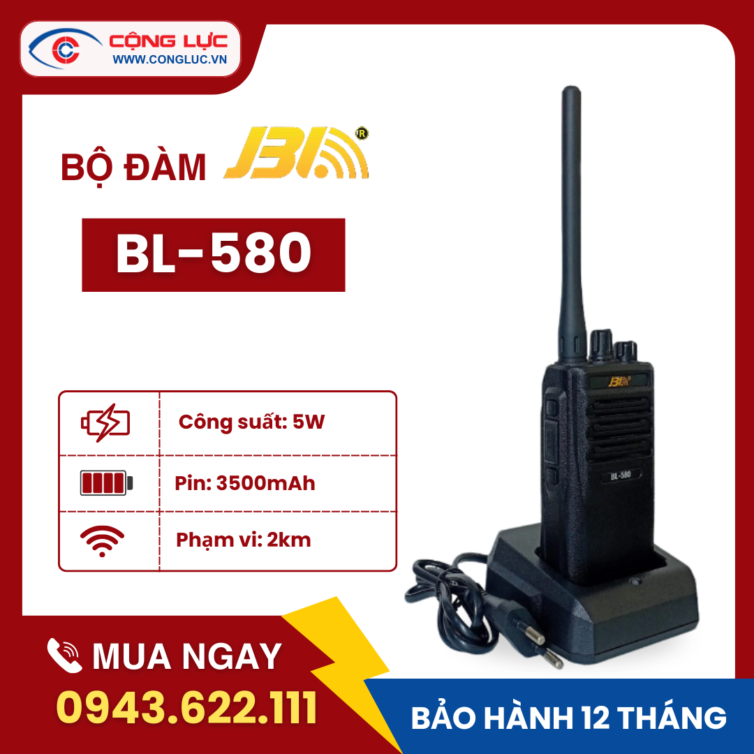 Máy Bộ Đàm JBL BL – 580
