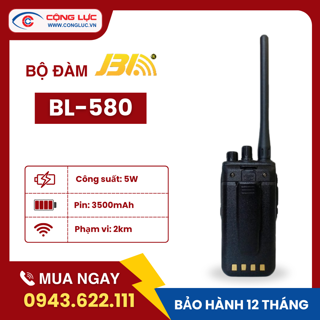 Máy Bộ Đàm JBL BL – 580