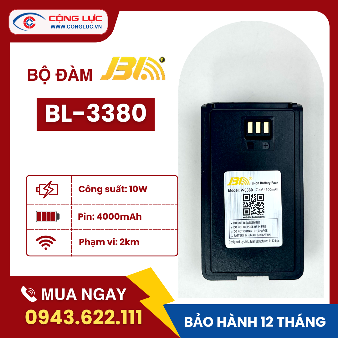 Máy Bộ Đàm JBL BL - 3380