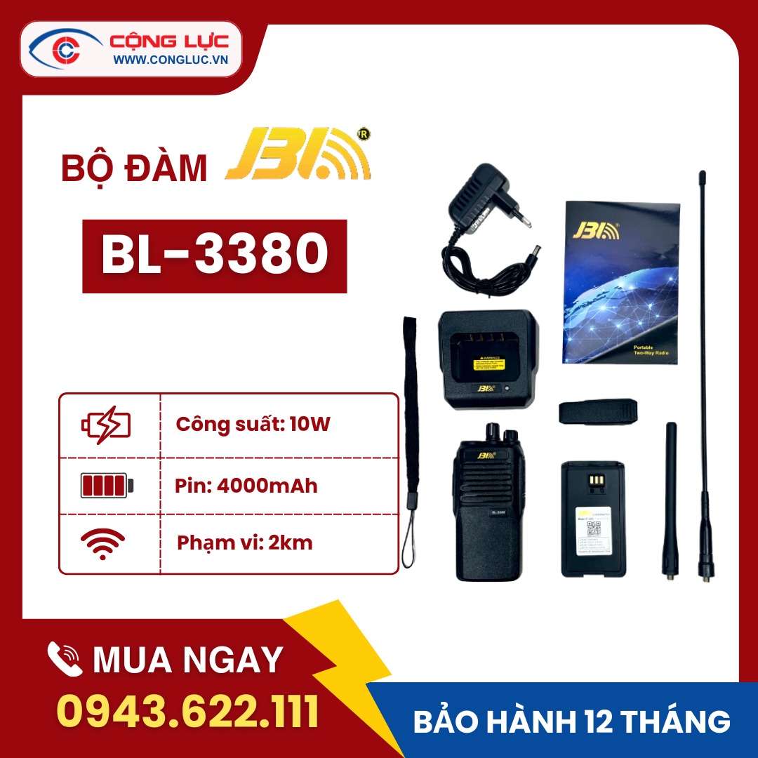Máy Bộ Đàm JBL BL - 3380