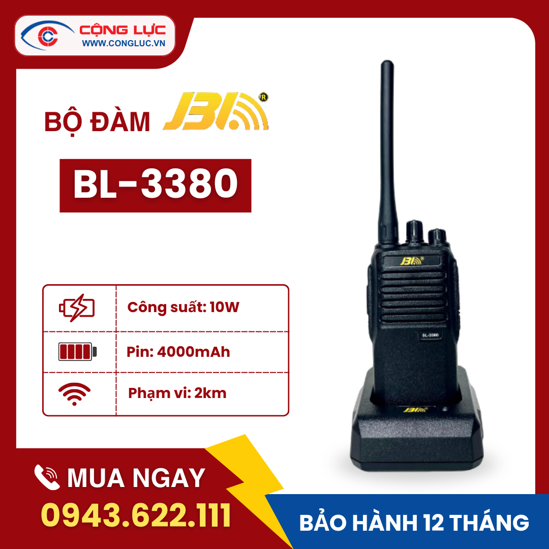 Máy Bộ Đàm JBL BL - 3380