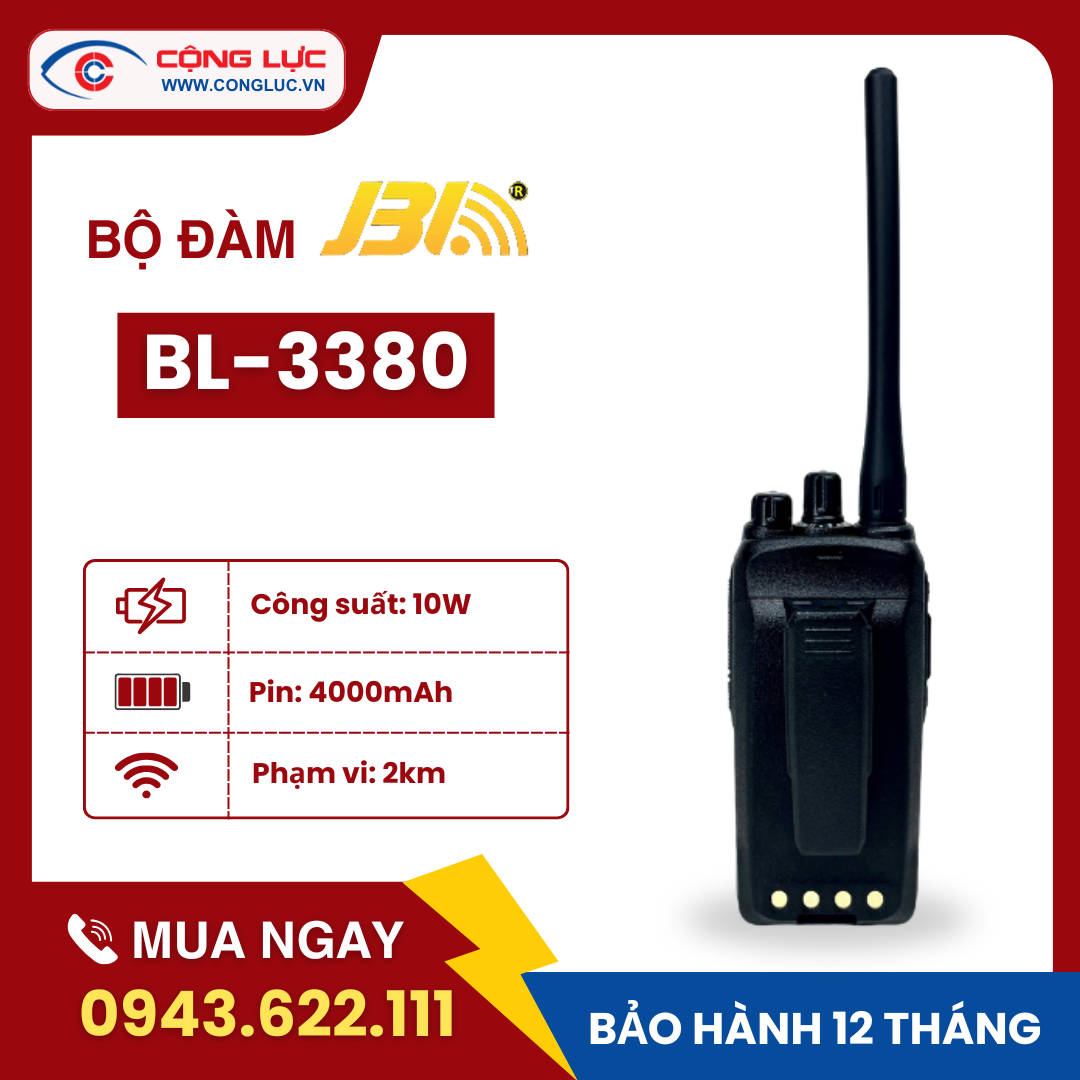 Máy Bộ Đàm JBL BL - 3380