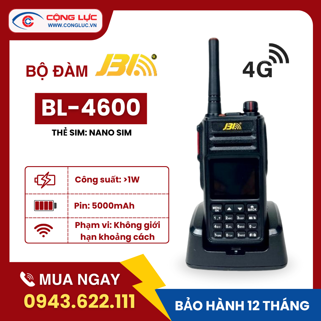 Máy Bộ Đàm 4G JBL BL – 4600