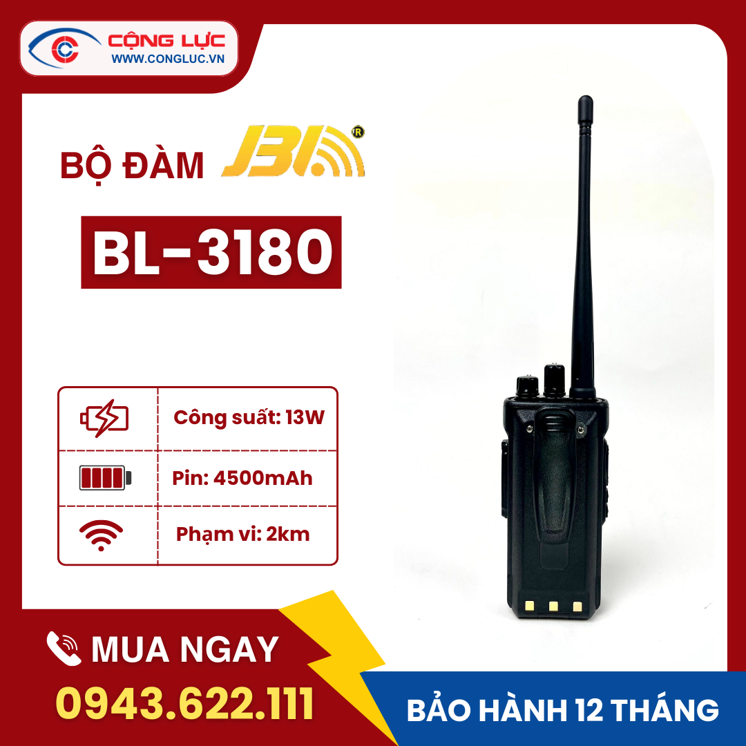 Máy Bộ Đàm JBL BL – 3180