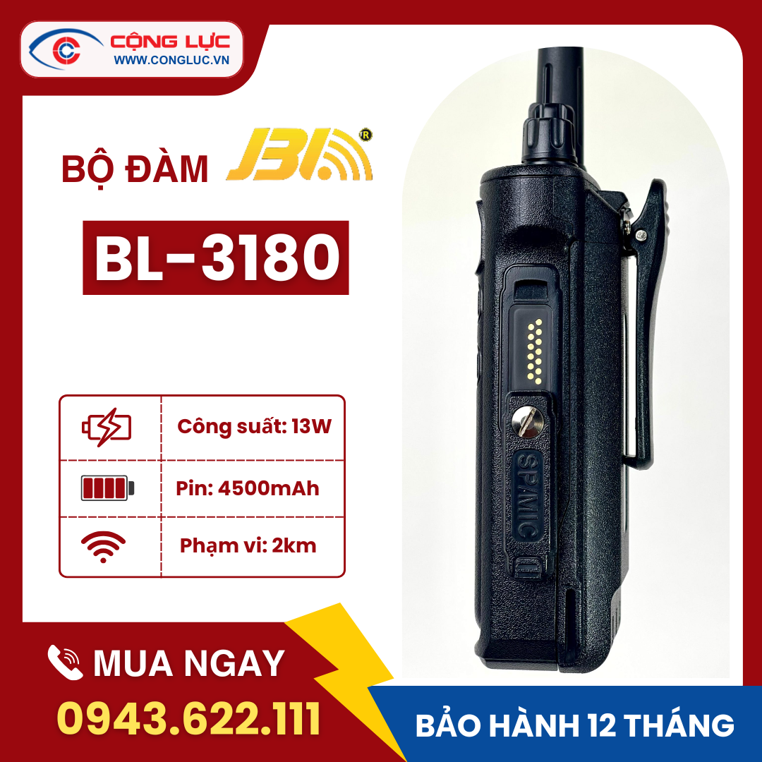 Máy Bộ Đàm JBL BL – 3180