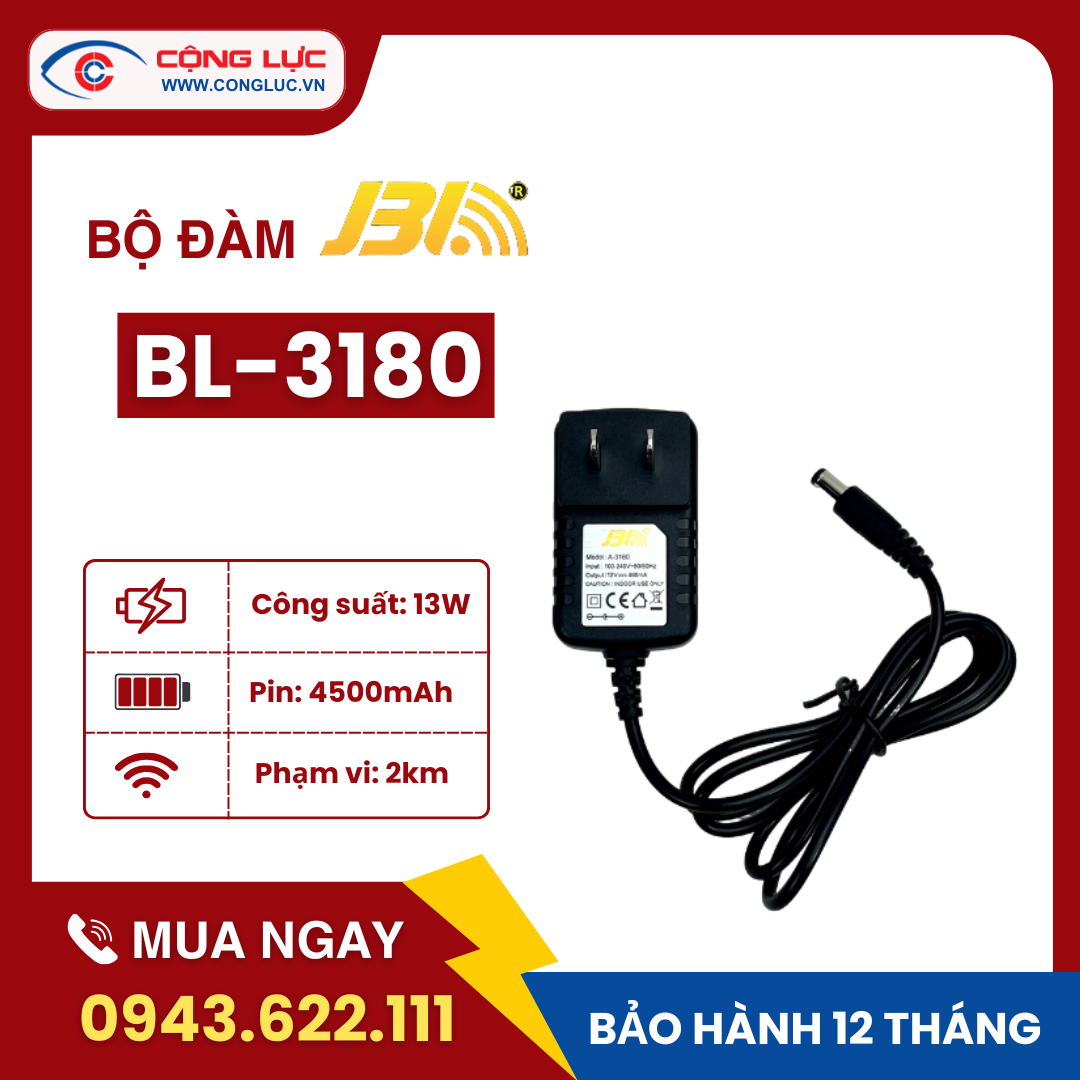 Máy Bộ Đàm JBL BL – 3180