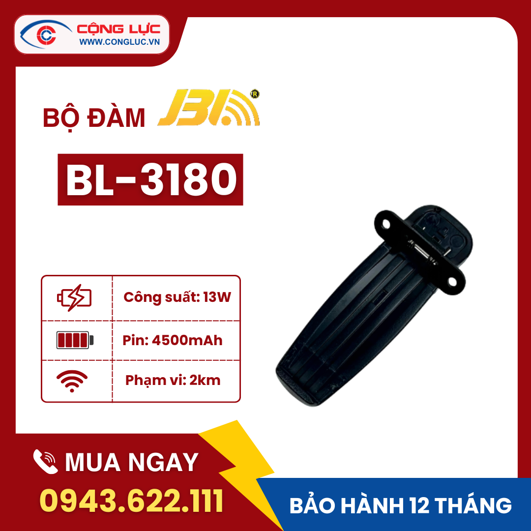 Máy Bộ Đàm JBL BL – 3180
