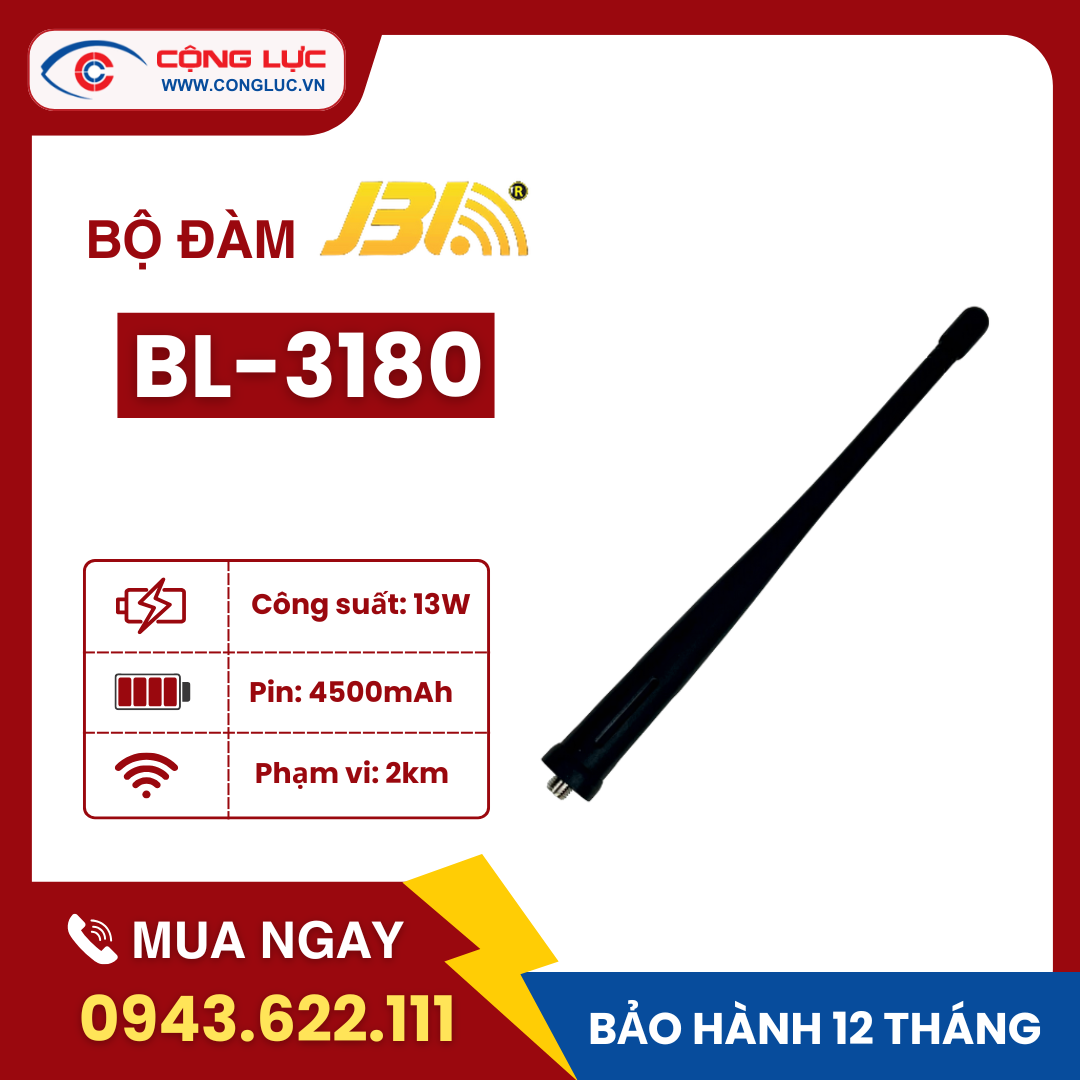 Máy Bộ Đàm JBL BL – 3180