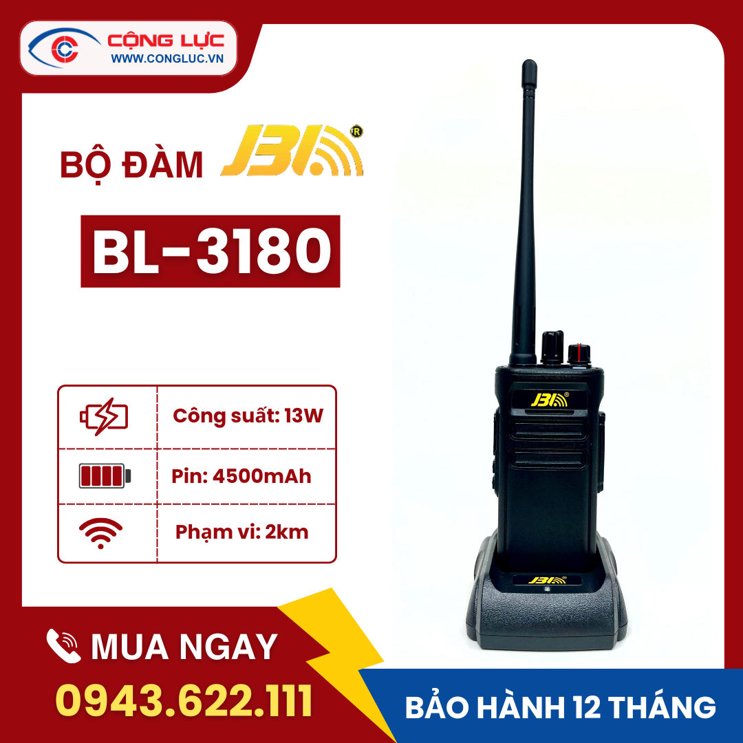 Máy Bộ Đàm JBL BL – 3180