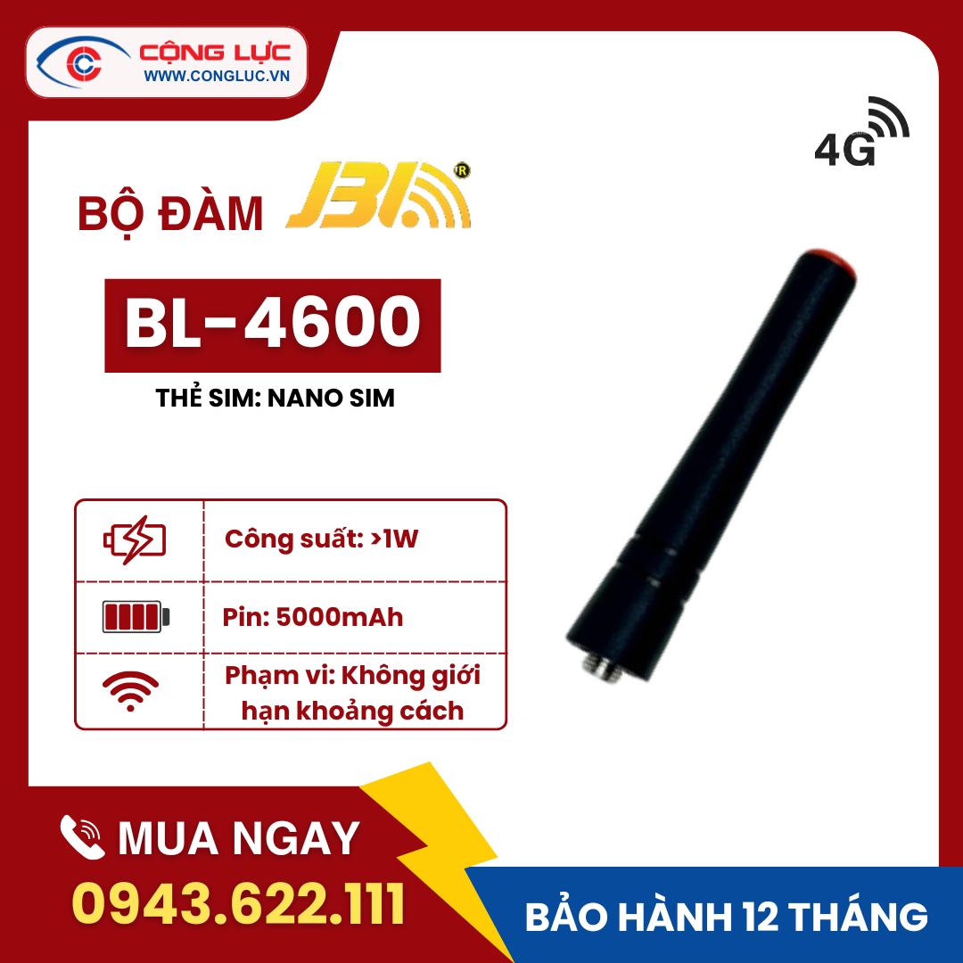 Máy Bộ Đàm 4G JBL BL – 4600