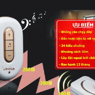 Chuông cửa không dây Jalide J006
