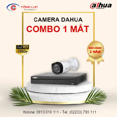 Trọn bộ 1 Camera Dahua 2.0MP