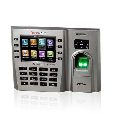 Máy chấm công vân tay  ZKTeco Iclock 260