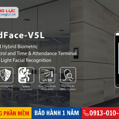 Máy Chấm Công Khuôn Mặt SPEEDFACE V5L