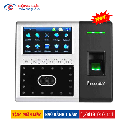 Máy chấm công khuôn mặt Ronald Jack IFACE302