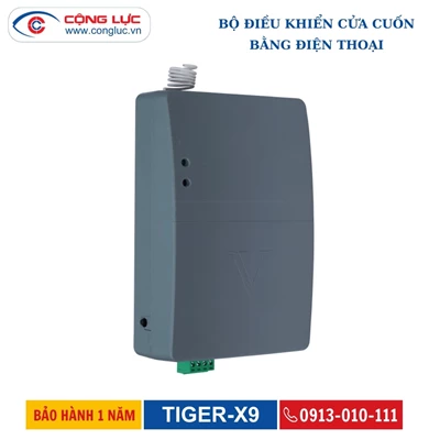 Bộ Điều Khiển Cửa Cuốn Bằng Điện Thoại TIGER-X9