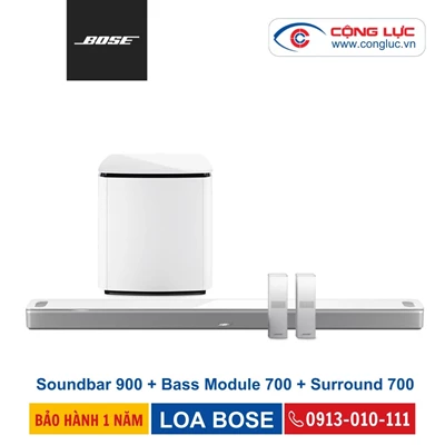 Soundbar 900 + Bass Module 700 + Surround 700