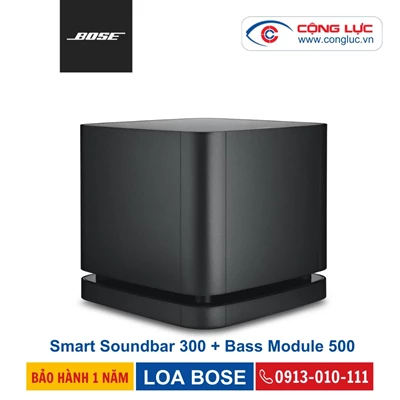 Loa Di Động Bose Smart Soundbar 300 + Bass Module 500