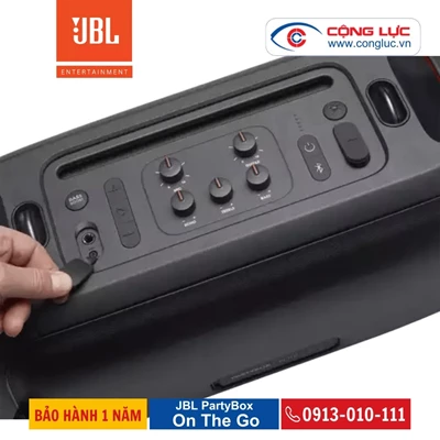 Loa Di Động JBL PartyBox On The Go (Kèm 2 Micro)