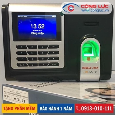 Máy chấm công vân tay Ronald Jack X628-CID