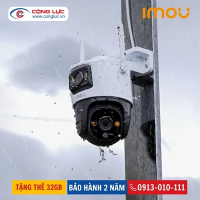 Camera Wifi iMOU Cruiser Dual 6MP IPC-S7XP-6M0WED Xoay 360 Ngoài Trời
