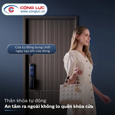 Khoá Cửa Vân Tay Philips Alpha-VP-5HWS