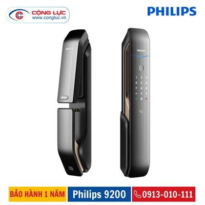 Khoá Cửa Vân Tay Philips 9200