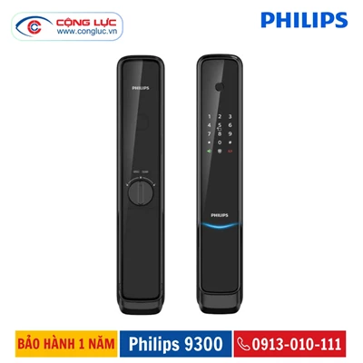 Khoá Cửa Vân Tay Philips 9300