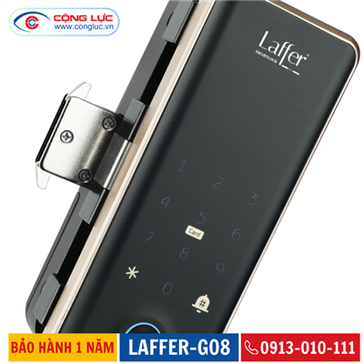 Khoá Vân Tay Cho Cửa Kính Cường Lực Laffer G08