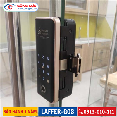 Khoá Vân Tay Cho Cửa Kính Cường Lực Laffer G08