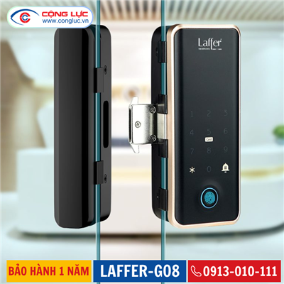 Khoá Vân Tay Cho Cửa Kính Cường Lực Laffer G08