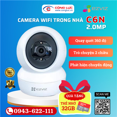 Camera Wifi Ezviz CS-C6N 2MP