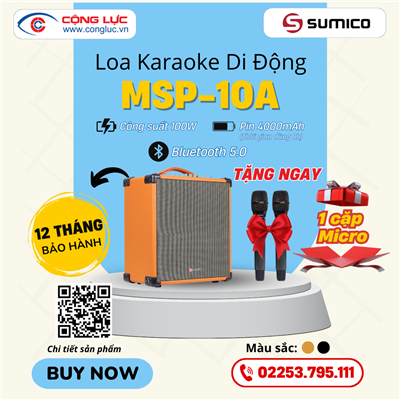 Loa Karaoke Di Động Sumico MSP10A
