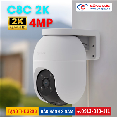 Camera Wifi Ezviz C8C Color 4MP