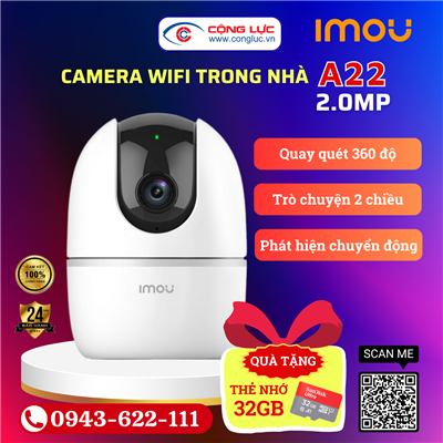 Camera IP Wifi IMOU IPC-A22EP-L 2MP