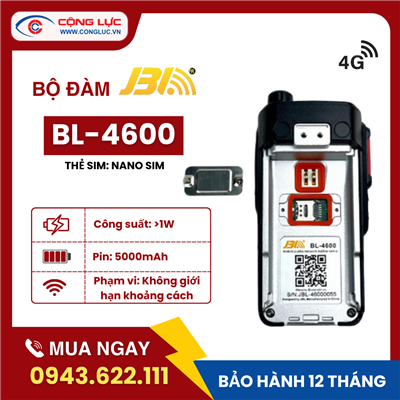Máy Bộ Đàm 4G JBL BL – 4600