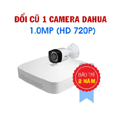 Đổi mới 1 Camera Dahua 1.0MP