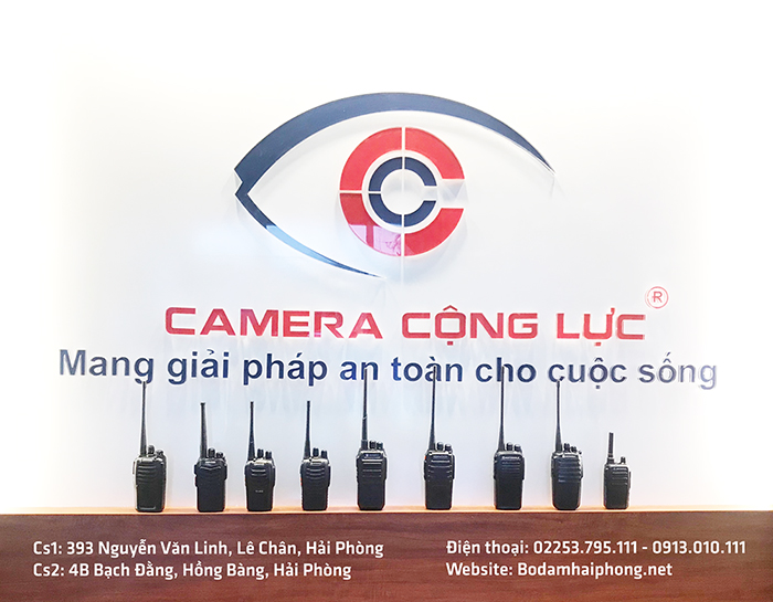 bán máy bộ đàm cầm tay giá rẻ nhất hải phòng