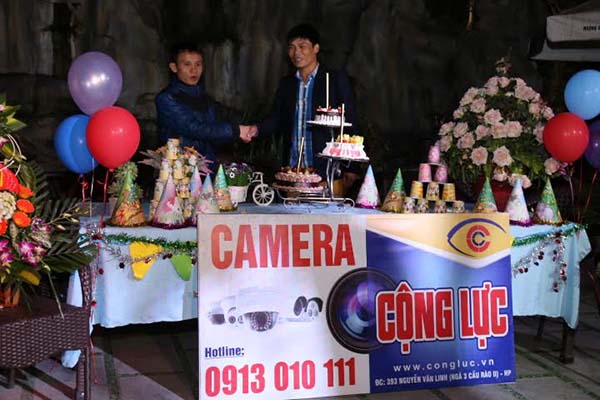 chúc mừng sinh nhật Camera Cộng Lực