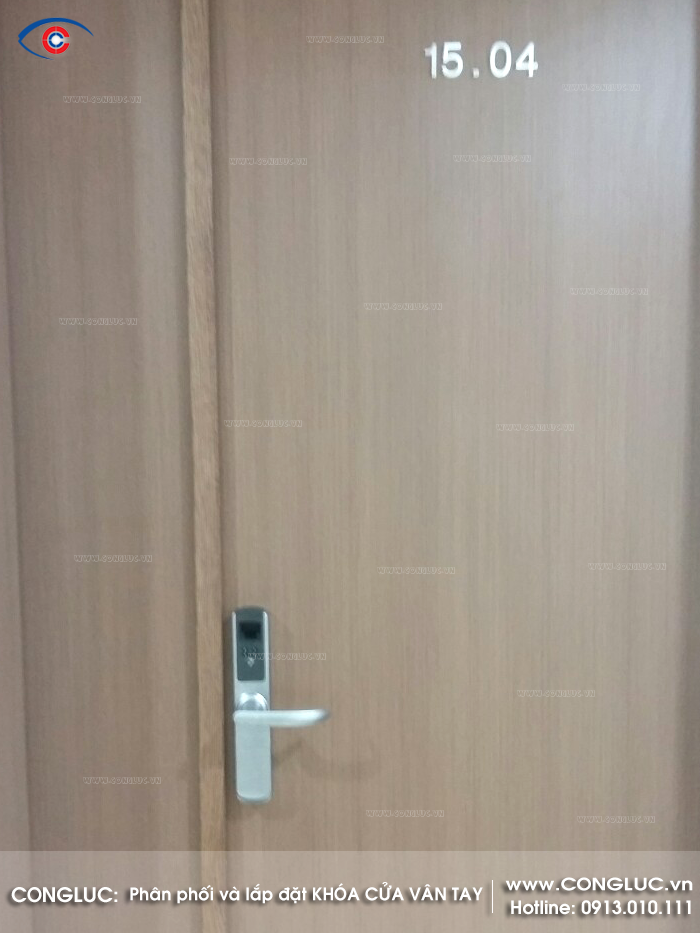 Lắp khóa Adel 5500 phòng 1504 tòa nhà SHP Hải Phòng