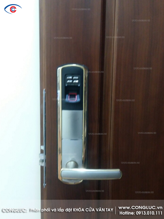 lắp đặt khóa cửa vân tay giá rẻ nhất Hải Phòng