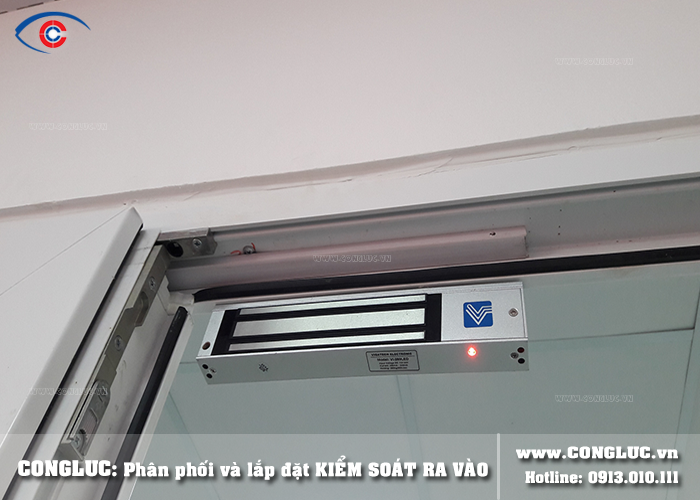 Chốt điện lắp cho hệ thống kiểm soát ra vào