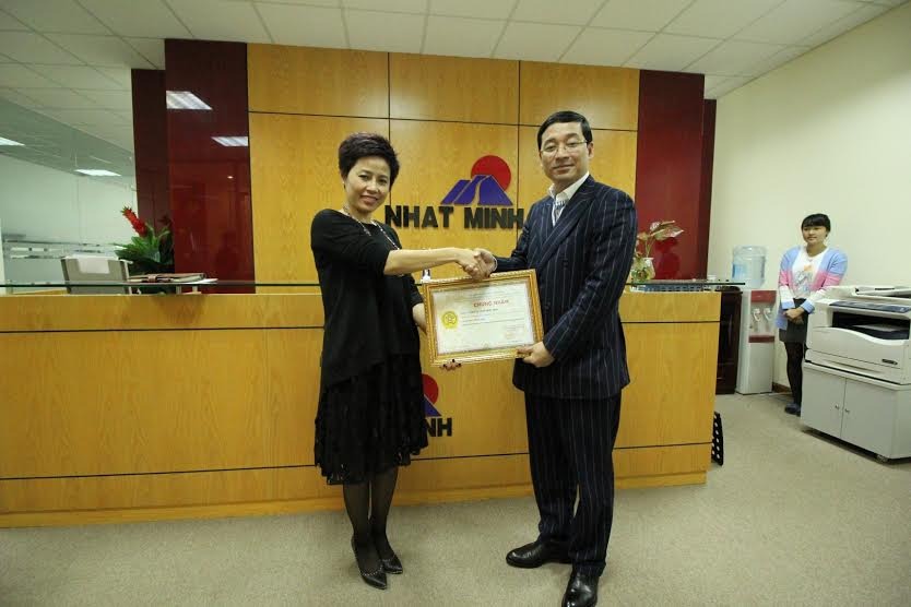 Lắp kiểm soát cửa ra vào công ty xây lắp Nhật Minh Hải Phòng